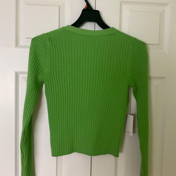 Aritzia Wilfred cardigan, size medium, beautiful green color - Picture 2 of 6